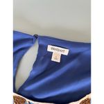 Westport  womens dress blue with embroidery size L tank knee length Photo 3