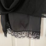 ZARA Combination Two Piece Set Lace Camisole w Sheer Long Sleeve Cover Black Photo 2