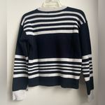frame denim Frame Cashmere Stripped Sweater Excellent Condition Missing Size Tag Est. Small Photo 1