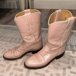 Justin Boots Justin Leather Cowboy Boots Photo 3
