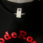 Women’s Black Poderosa Graphic Tee Rose Print T Photo 1