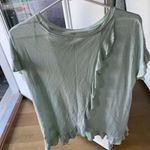 Alya Ruffle Open Back Tee Photo 1