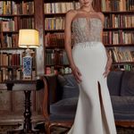 Casablanca Bridal Wedding Dress Style Belle White Size 12 Photo 6