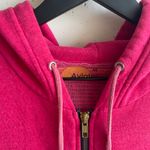 Aviator Nation Bolt Appliqué Zip Hoodie in Red Size M Photo 3