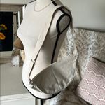 NWOT Aveda neutral cream, 100% cotton shoulder, cross body sling travel bag Photo 4