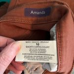 Gloria Vanderbilt Women's Straight Leg Jeans in Rust Photo 2