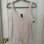 Bebe NWT  Sleepwear Woman’s Tank Top Sleeveless, Sz XL. Photo 2