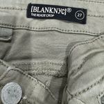 BLANK NYC  The Reade Crop Olive Green Zipper Pants Women’s 27 Photo 2