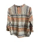 Alfred Dunner  Button-up Shirt Womens Size 12 Multicolor Striped Cotton Photo 2