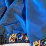 Vintage Out Brook Silk Bomber Zip Front Nautical Marine Wear Jacket Blue Small Photo 7