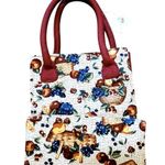 New Longaberger Homestead Collection Fruit Handbag Purse Tote Bag Small Photo 1