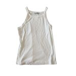 Michael Stars  High Neck Off White Tank Top Size One Size / Small Photo 3