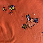 White Stag Vintage y2k  Orange Graphic Appliqué Halloween Sweater 🔥 Photo 2