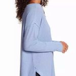 Vintage America thermal top shirt medium New blue purple periwinkle Beautiful Photo 2