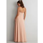 Lulus  All About Love Maxi Dress, Blush Pink, Medium Photo 4