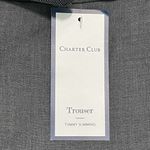 Charter Club Belted Trouser Pants Charcoal Gray 4 Photo 8