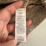 L.L.Bean Striped Knit Full Zip Cardigan Sweater Women Large Beige Coastal Grandma Photo 7