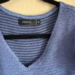 ZESICA Blue Dress Size M Photo 2