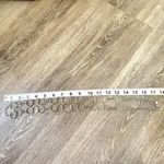 Cookie Lee  silver and gold tone long ring necklace Photo 8