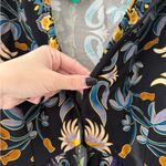 Farm Rio Black Winter Garden Mini Dress S Photo 7