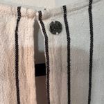 Billabong Stripes White and Black Romper Sz L Photo 6