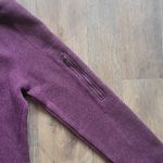 Patagonia Women's Better Sweater 1/4 Zip Fleece Burgundy XS Photo 4