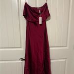 Petal and Pup NWT  Vienna Strapless Berry Dress Photo 7