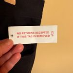 Lisa Says Gah NWT  Black Wide Leg Pleated Pants Photo 3