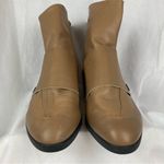 Vtg 1985 EUC Bloomingdale's Women's Tan Leather Boots Made in France Sz 8 w/ Box Photo 3