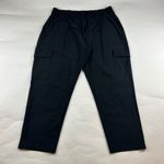 Old Navy Black Go-Dry Sleektech High Rise Tapered Cargo Athletic Pant XL Photo 0