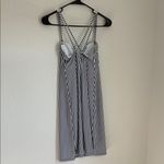 Krimson Klover White and Blue Sundress Sleeveless Spaghetti Strap Photo 2