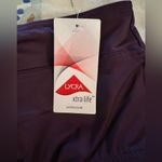 Lands' End  10 High-Waisted Bikini Bottoms Purple Swim NWT Photo 1