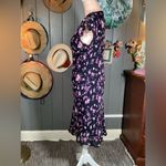 Jones Wear Vintage Flutter Sleeve Hem Midi Dress Medium Photo 3