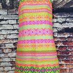 Britt Ryan  Neon sleevless sheath dress Photo 0