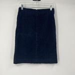 VTG MECCA Womens 27 Dark Blue Denim Front Slit Streetwear Grunge Pencil Skirt Size M Photo 6