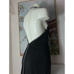 J’adore Black Diamante Halter Maxi Bodycon Dress Strappy Back Size Small Photo 8