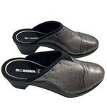 NEW Romika Mokassetta 271 Leather Mules Clogs Shoes Women’s Size EU 37 Silver Photo 1