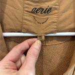 Aerie NWOT Tan Quarter-Zip Pullover Photo 4