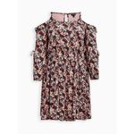 Torrid  Cold Shoulder Floral Gauze Skater Dress 2X‎ NWT Photo 4