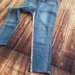 Workshop Embroidered Ankle Denim Jeans Sz 10P Photo 6