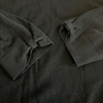 Coldwater Creek Lightweight Squareneck 3/4 Sleeve Knit Top Black Size Medium Photo 6