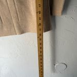 Indigenous Vintage 90s Square Neck Knit Sweater Top Beige Organic Cotton L Tan Size L Photo 4