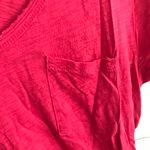 Maison Jules Basic Red Pocket Tee Photo 1