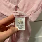 Anthropologie  Maeve Pink Collared Top Photo 4