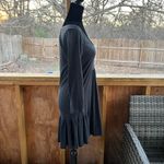 Lucky Brand  Women's Black Pleated Scoop Neck Mini Dress Size S. NEW Photo 3