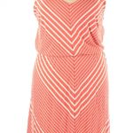 Ava & Viv  orange and white a-line dress size 4X Photo 0