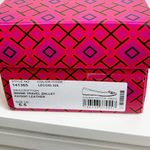 Tory Burch  Womens Minnie Patent Leather Ballet Flats Shoes Leccio Dark Green 6.5 Photo 7