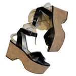 Michael Kors Ariel Mid Wedge Platform Leather Sandal Photo 8