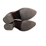 Steve Madden Pistol Boots Western Cowgirl Cognac Brown Leather Ankle Sz 7.5 Photo 10