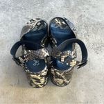Seychelles NEW  Calming Influence Python Snake Platform Sandals NWOB Size 9 Photo 6